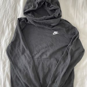 black nike hoodie